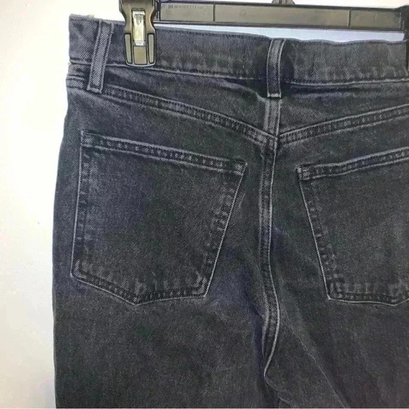 Abercrombie and Fitch 70s Ultra High Rise Vintage Flare Jeans Raw Hem Sz 8/29 L - Picture 6 of 11